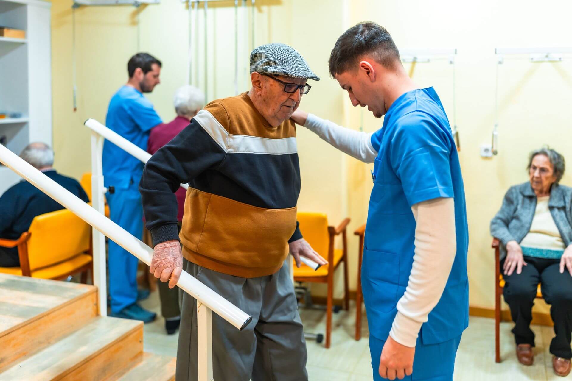 senior balance training district 7